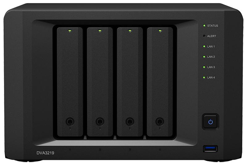 IP видеорегистратор Synology DVA3219