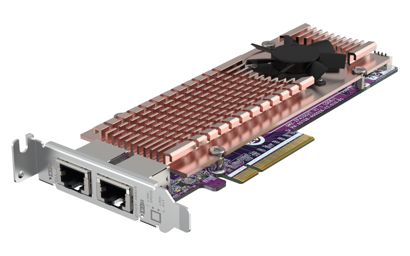 Сетевая карта QNAP QM2-2P410G2T