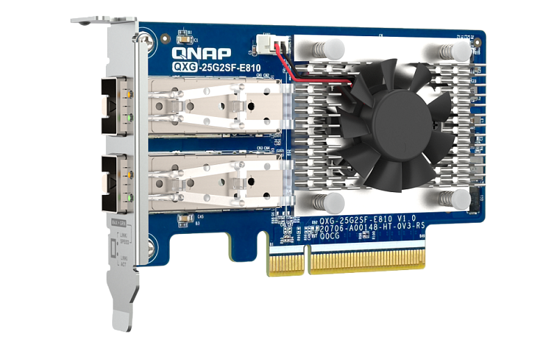 Сетевая карта QNAP QXG-25G2SF-E810