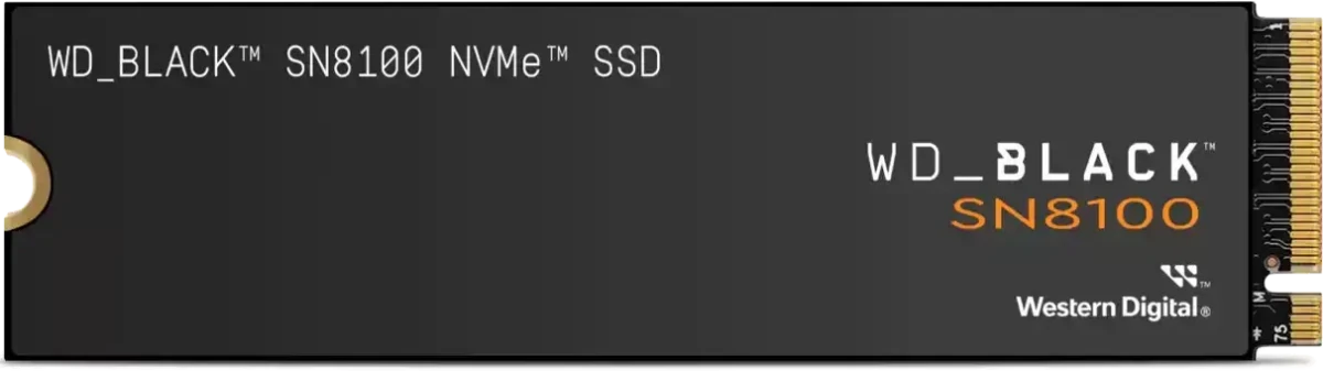 Накопитель SSD 1TB WD Black SN8100 (WDS100T1X0M)