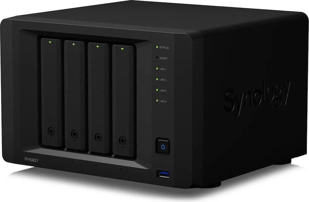 IP видеорегистратор Synology DVA3221