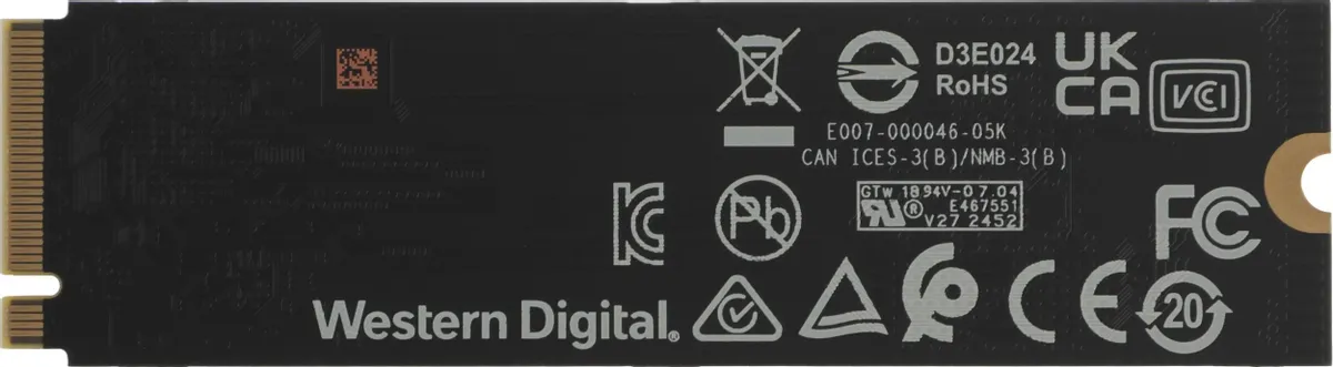 SSD накопитель WD Green SN3000 1ТБ  (wds100t4g0e)