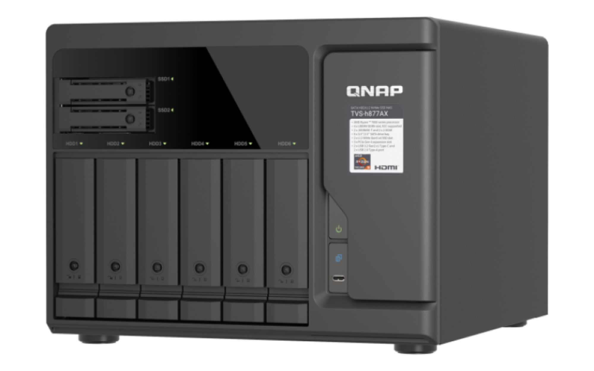 QNAP TVS-h877AX-R5-16G