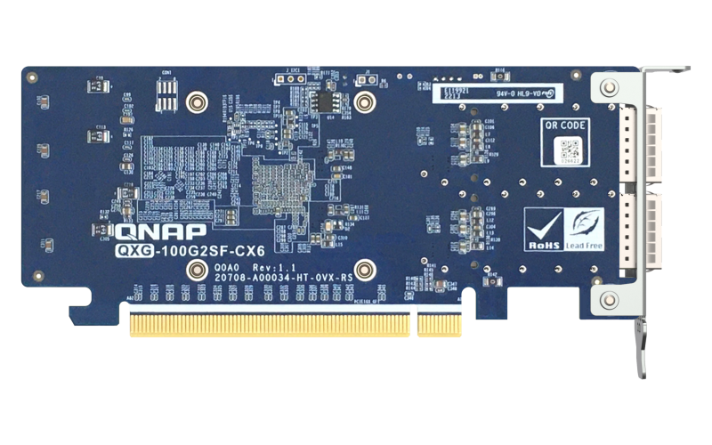 Сетевая карта QNAP QXG-100G2SF-CX6
