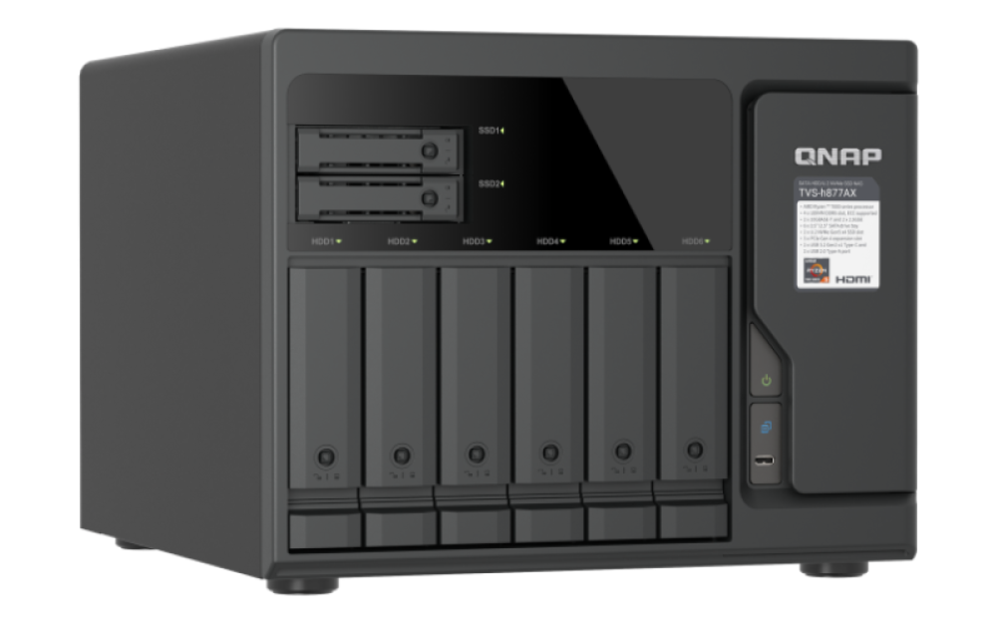 QNAP TVS-h877AX-R5-16G